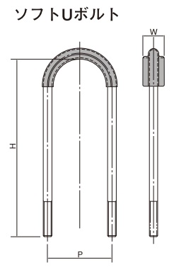 ソフトUボルト・Uマット