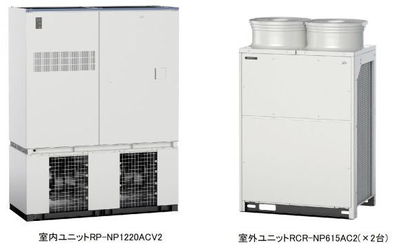 日立パッケージエアコン電算機専用型（情報通信向け）高効率タイプ（1220型）